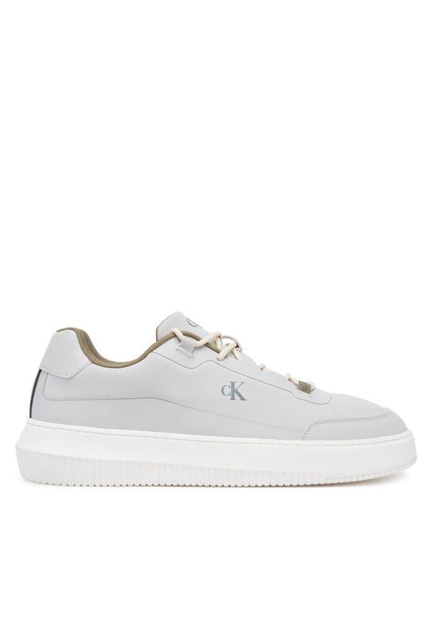 Calvin Klein Jeans Sneakersy Chunky Cupsole Tech Ripstop YM0YM01204 Szary. Kolor: szary. Materiał: materiał