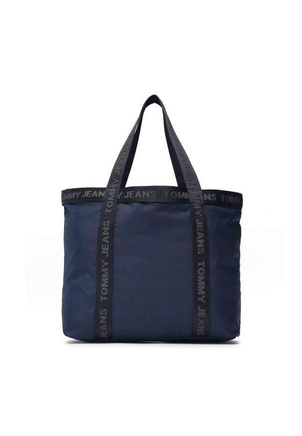 Tommy Jeans Torebka Tjw Essential Tote AW0AW14953 Granatowy. Kolor: niebieski