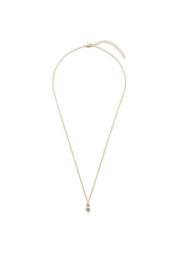 Luv AJ Zestaw 2 naszyjników Stellar Bezel Charm Necklace Set HOL22-N-SBCN-G Złoty. Materiał: metalowe. Kolor: złoty