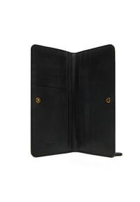 Coach Duży Portfel Damski CZ096 Czarny. Kolor: czarny. Materiał: skóra