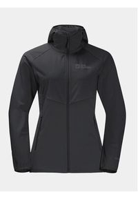 Jack Wolfskin Kurtka softshell Go Hike Softshell 1306862 Czarny Regular Fit. Kolor: czarny. Materiał: syntetyk #2