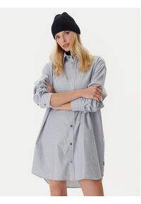 G-Star RAW - G-Star Raw Sukienka koszulowa D26979-C290 Niebieski Oversize. Kolor: niebieski. Materiał: bawełna. Typ sukienki: koszulowe, oversize