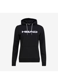 Head - Bluza z kapturem damska Club Rosie. Typ kołnierza: kaptur. Kolor: czarny. Materiał: bawełna, materiał, tkanina, poliester