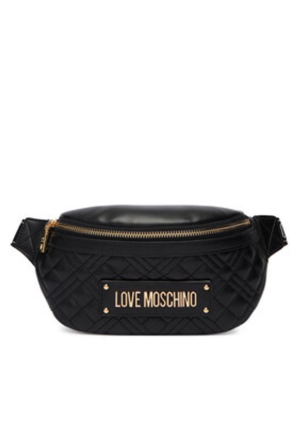 Love Moschino - LOVE MOSCHINO Nerka JC4003PP1OLA0000 Czarny. Kolor: czarny. Materiał: skóra
