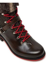 Rossignol Trzewiki 1907 Megeve 2.0 RNMW510 Brązowy. Kolor: brązowy. Materiał: skóra