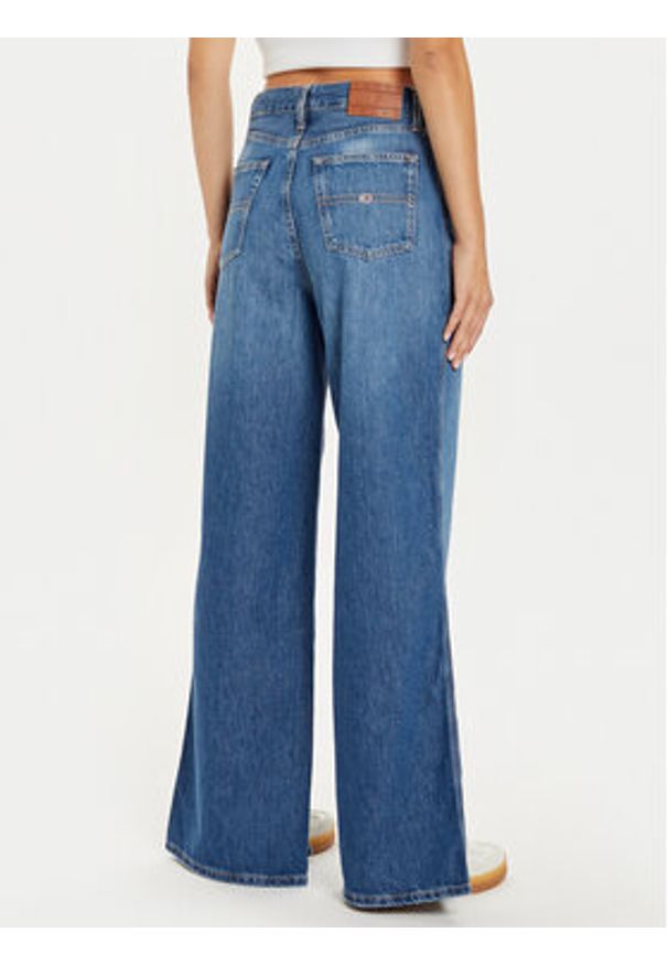 Tommy Jeans Jeansy Claire DW0DW19609 Niebieski Wide Leg. Kolor: niebieski