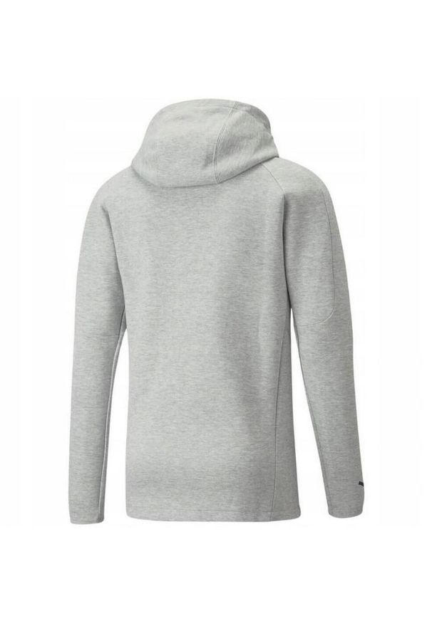 Puma - Męska Bluza Z Kapturem TeamFINAL Casuals Full Zip. Typ kołnierza: kaptur. Kolor: szary