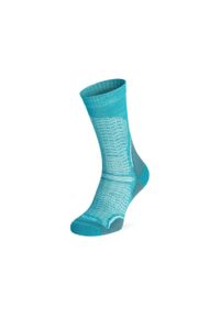 BRIDGEDALE - Skarpety w góry Bridgedale Hike Ultra Lt T2 Merino P Crew - teal. Kolor: zielony. Sport: wspinaczka