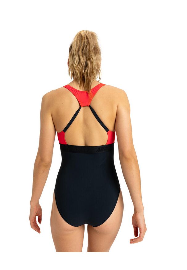 Roxy - Jednoczęściowy strój kąpielowy dla Kobiety ROXY ACTIVE COLORBLK. Kolor: szary. Materiał: nylon, elastan, materiał