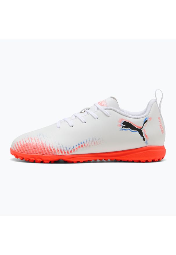 Puma - Buty piłkarskie dziecięce PUMA Future 8 Play TT Jr. Kolor: biały. Sport: piłka nożna