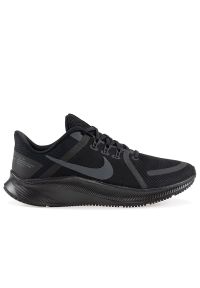 Buty Nike Quest 4 DA1105-002 - czarne. Kolor: czarny. Materiał: guma. Szerokość cholewki: normalna