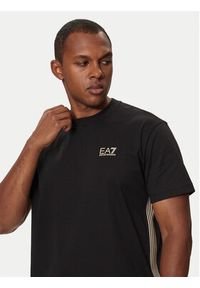 EA7 Emporio Armani T-Shirt 6DPT19 PJOLZ 0200 Czarny Regular Fit. Kolor: czarny. Materiał: bawełna #3