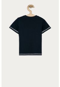 Guess - T-shirt dziecięcy 92-122 cm. Okazja: na co dzień. Kolor: niebieski. Materiał: bawełna, dzianina. Wzór: nadruk. Styl: casual #3