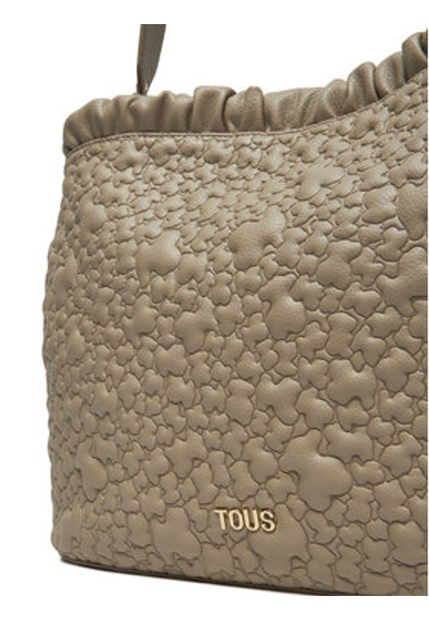 Tous - TOUS Torebka Puffy_Bear 2002187043 Beżowy. Kolor: beżowy. Materiał: skórzane