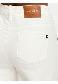 Rinascimento Jeansy CFC0127565003 Biały Wide Leg. Kolor: biały #5