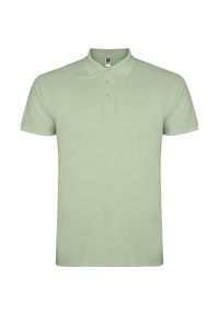 ROLY - Męska Koszulka Polo Star. Typ kołnierza: polo. Kolor: zielony #1