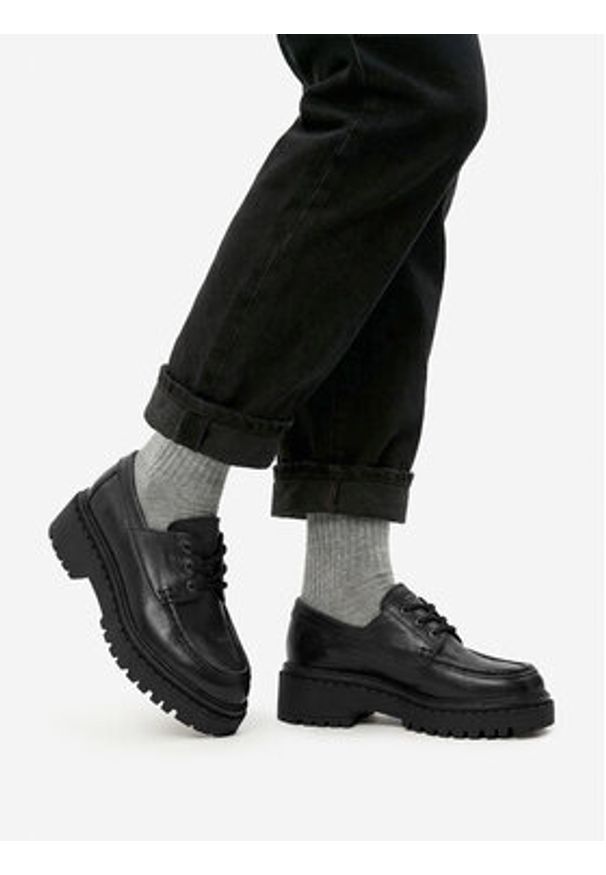 G-Star RAW - G-Star Raw Półbuty EO-MELEK-25FW28 Czarny. Kolor: czarny. Materiał: skóra