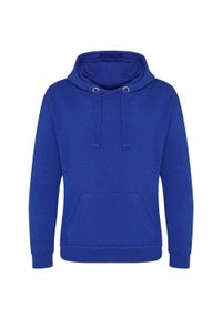 AWDIS - Męska Bluza Z Kapturem Just Hoods Graduate Heavyweight Hoodie. Typ kołnierza: kaptur. Kolor: niebieski