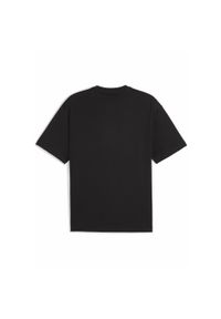 Puma - Męska koszulka Concept 2 Rome o luźnym kroju PUMA Black. Kolor: czarny