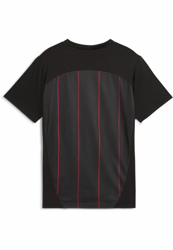 Puma - Młodzieżowa koszulka przedmeczowa AC Milan PUMA Black For All Time Red. Kolor: czerwony, wielokolorowy, czarny