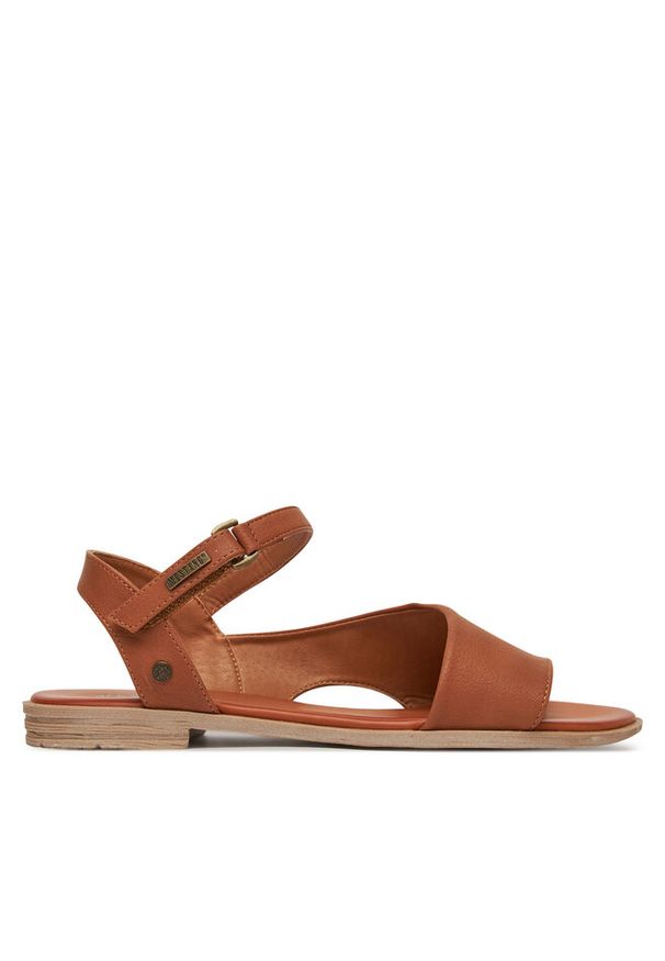 Sandały Mustang. Kolor: brązowy