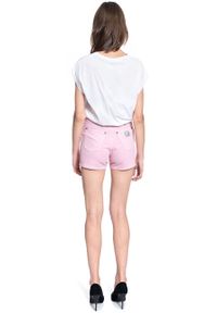 Wrangler - DAMSKIE SZORTY WRANGLER SHORT W22DW1P10. Kolor: różowy #7