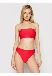 Seafolly Góra od bikini Essential 31034-640 Czerwony. Kolor: czerwony. Materiał: syntetyk