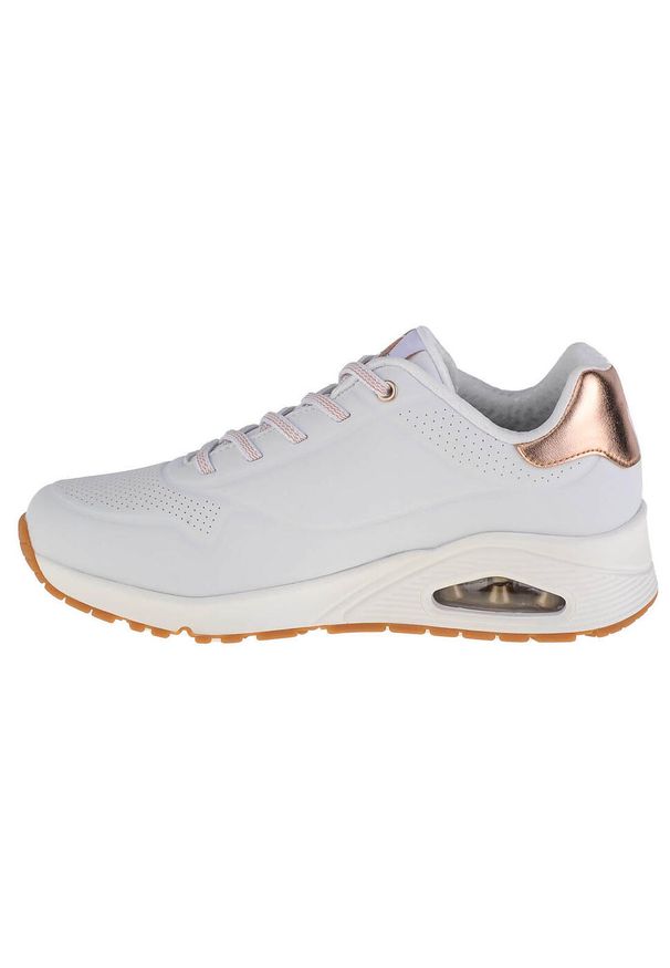 skechers - Tenisówki Skechers Model Shimmer Away Kolor Biały. Zapięcie: sznurówki. Kolor: żółty, biały, wielokolorowy, różowy. Materiał: materiał, syntetyk, tkanina. Szerokość cholewki: normalna. Sport: turystyka piesza