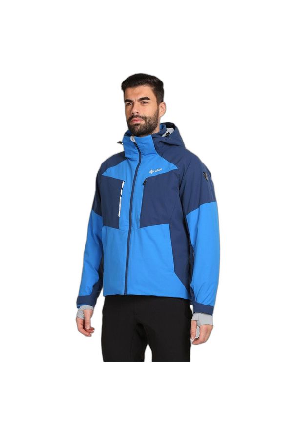 Kurtka narciarska Kilpi Taxido. Kolor: niebieski. Sezon: zima. Sport: narciarstwo