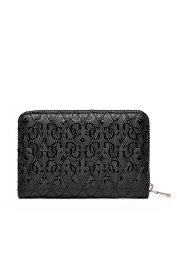 Guess Mały Portfel Damski SWGG96 26140 Czarny. Kolor: czarny. Materiał: skóra