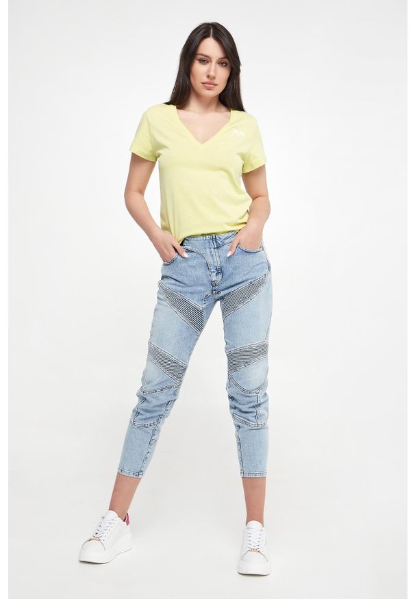 Pinko - T-shirt damski Turbato PINKO