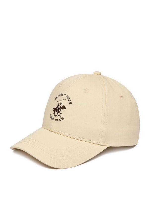 Beverly Hills Polo Club Czapka z daszkiem CWBEO-BHPC-U3-003-SS26 Beżowy. Kolor: beżowy. Materiał: bawełna