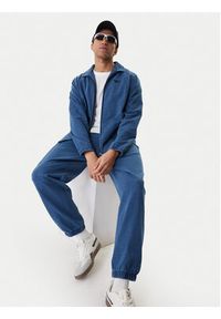 Reebok Spodnie dresowe Ambrose RK25543CCM Niebieski Regular Fit. Kolor: niebieski. Materiał: bawełna #5