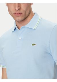 Lacoste Polo PH9875 Błękitny Regular Fit. Typ kołnierza: polo. Kolor: niebieski. Materiał: bawełna