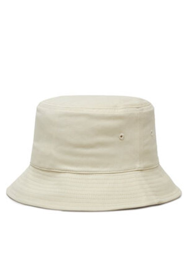 Calvin Klein Jeans Kapelusz Embroidered Monogram Bucket Hat LV04K5020G Biały. Kolor: biały. Materiał: bawełna, materiał