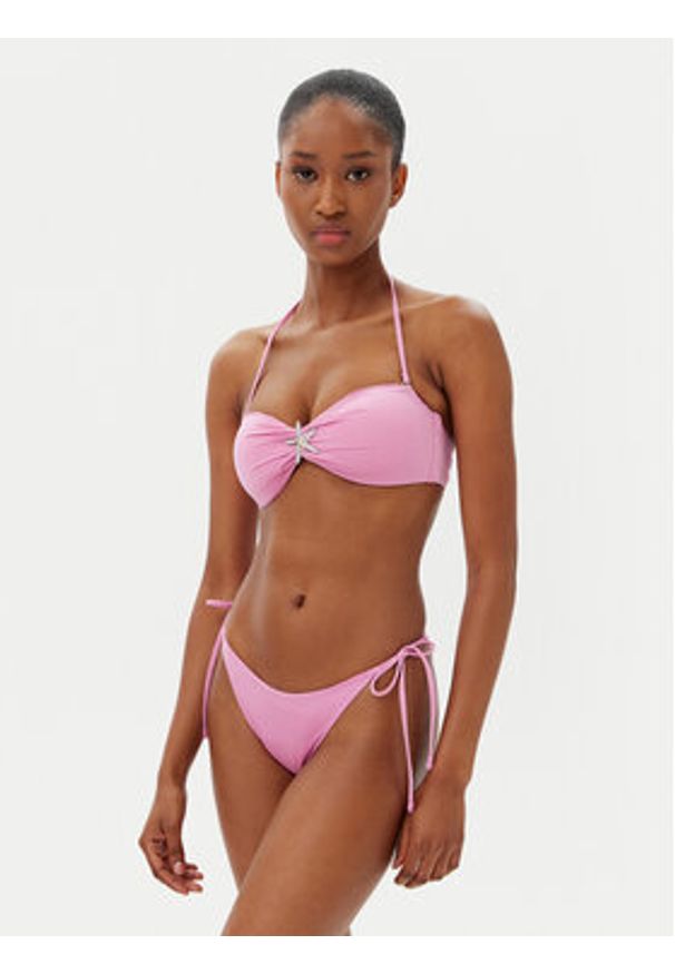 Guess Dół od bikini E5GO17 KC692 Różowy Regular Fit. Kolor: różowy. Materiał: syntetyk