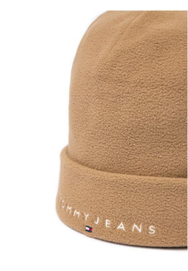 Tommy Jeans Czapka AM0AM12638 Beżowy. Kolor: beżowy. Materiał: poliester