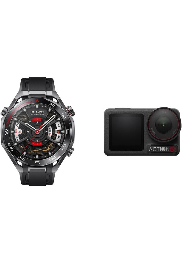 HUAWEI - Huawei Watch Ultimate 2 Czarny + DJI OSMO ACTION 5 PRO. Kolor: czarny