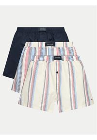 TOMMY HILFIGER - Tommy Hilfiger Komplet 3 par bokserek UM0UM03299 Kolorowy. Materiał: bawełna. Wzór: kolorowy