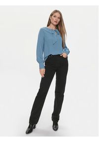 Vero Moda Bluzka Alva 10300577 Niebieski Regular Fit. Kolor: niebieski. Materiał: syntetyk #5