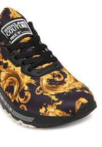Versace Jeans Couture Sneakersy 80YA3SA1 Czarny. Kolor: czarny. Materiał: materiał #5