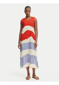 Iconique Sukienka letnia Casey IC26-081 Kolorowy Relaxed Fit. Materiał: bawełna. Wzór: kolorowy. Sezon: lato #1