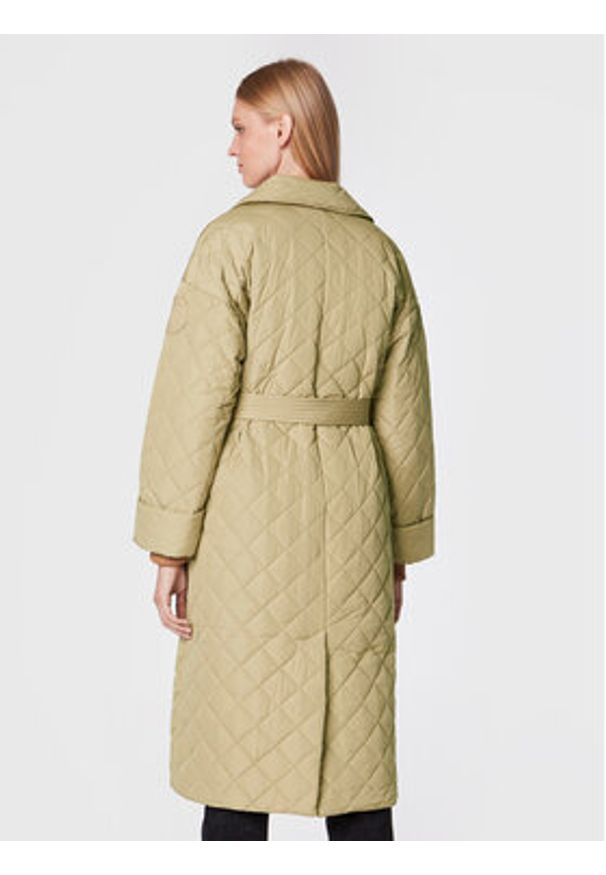 TOMMY HILFIGER - Tommy Hilfiger Kurtka przejściowa Sorona Quilted WW0WW35090 Beżowy Regular Fit. Kolor: beżowy. Materiał: syntetyk