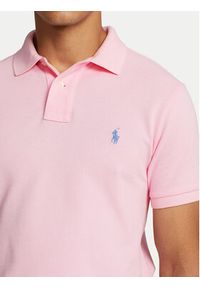 Polo Ralph Lauren Polo Core Replen 710782592 Różowy Custom Slim Fit. Typ kołnierza: polo. Kolor: różowy. Materiał: bawełna #2