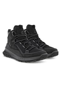 ecco - Buty trekkingowe męskie Ecco Ult-trn Mid Wp. Kolor: czarny. Materiał: skóra. Szerokość cholewki: normalna. Sport: turystyka piesza