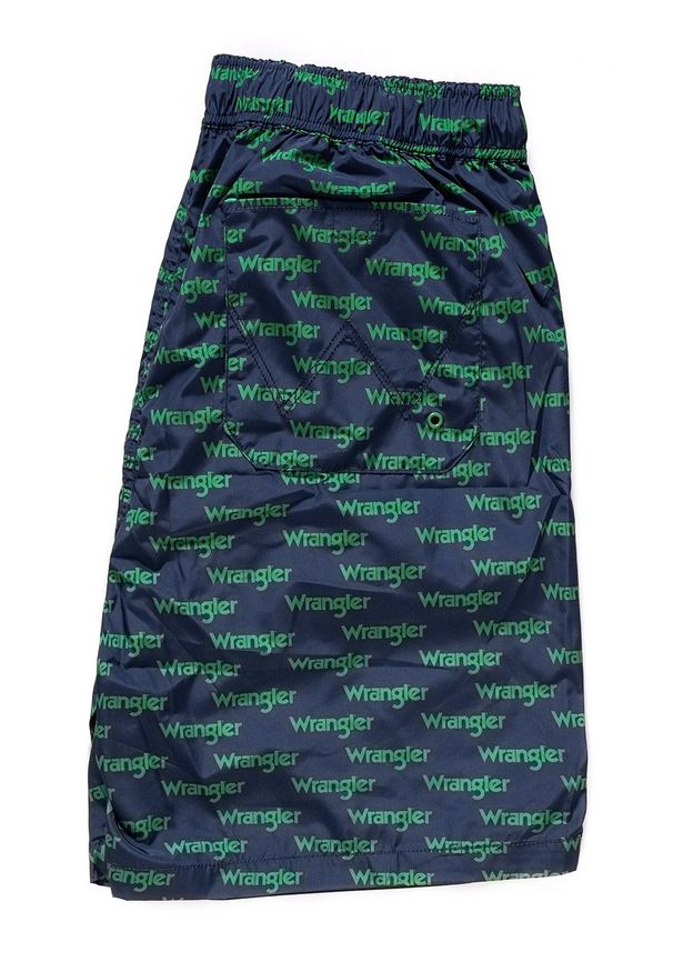 Wrangler - SPODENKI MĘSKIE WRANGLER SWIM SHORT AMAZON GREEN W4B01V9UX 112129079