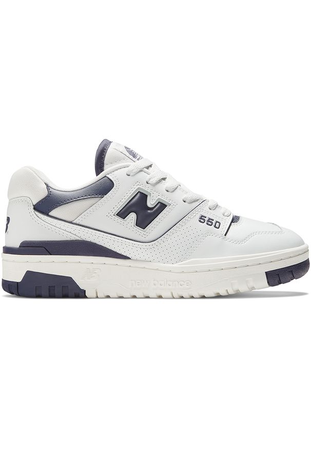 Buty damskie New Balance BBW550BA – białe. Okazja: na co dzień. Kolor: biały. Materiał: guma, skóra, materiał. Szerokość cholewki: normalna. Sport: koszykówka