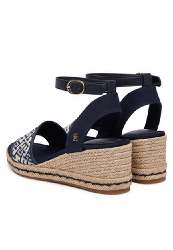 TOMMY HILFIGER - Tommy Hilfiger Espadryle Th Mid Espad FW0FW09519 Granatowy. Kolor: niebieski. Materiał: materiał