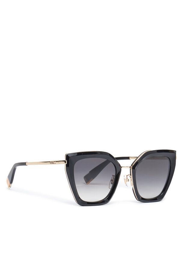 Furla Okulary przeciwsłoneczne Sunglasses WD00129 ACM000 O6000 Czarny. Kolor: czarny