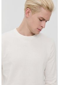 Tom Tailor Sweter męski kolor biały. Okazja: na co dzień. Kolor: biały. Materiał: materiał, bawełna. Długość rękawa: długi rękaw. Długość: długie. Styl: casual #4